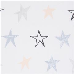 Pale Pastel Sketchy Stars Fabric by Art Gallery Fabrics