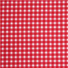 Small Scale Checked Gingham Tablecloth Fabric by Timeless Treasures