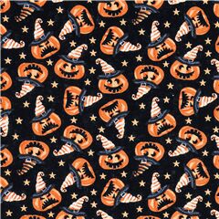 Mini-Calabazas Sombreros De Brujas Espeluznantes Tela de Stof France