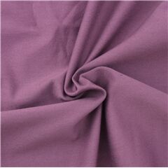 Solid Plum Purple Cotton Jersey Fabric by Robert Kaufman