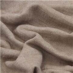 Taupe Doble Gasa Tela de Kokka