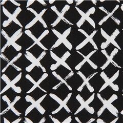 Pen and Ink Monochrome X Fabric by Robert Kaufman