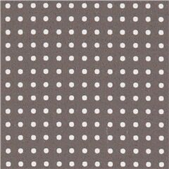 Warm Grey Polka Dot regular Pattern Fabric by Robert Kaufman