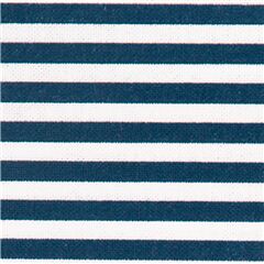 Sailor Blue White Thin Stripe Fabric by Timeless Treasures