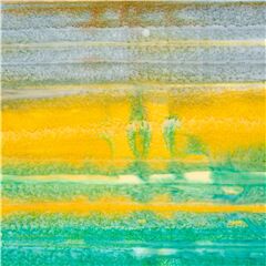 Batik Tie Dye Paint Streak Yellows Blues Fabric by Timeless Treasures