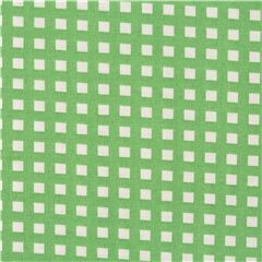 Cuadr�cula A Cuadros Verde Manzana Tela de Japanese Indie