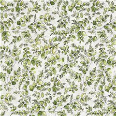 Delicate Leaf Vines Fabric by Robert Kaufman