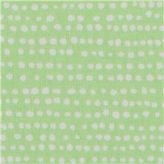 Lime Green Moonscape Basic Irregular Dots Fabric by Dear Stella