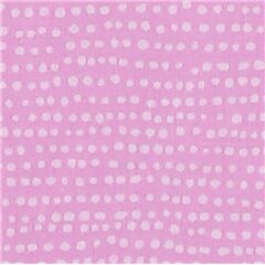 Bubblegum Pink Moonscape Basic Irregular Dots Fabric by Dear Stella