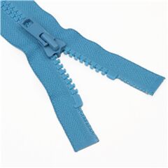 cerniera celeste YKK 44cm in plastica di Japanese Indie