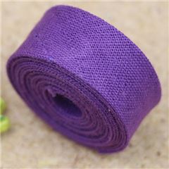 Nastro In Sbieco A Piega Singola In Poliestere 1,2 Cm/0,5'' Viola Scuro di Japanese Indie