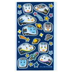 Foglio iron-on treni stelle pianeti 1 pezzo di Sanrio