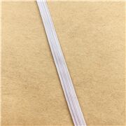 elastico bianco largo 0.6cm