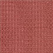Solid Waffle Burnt Red