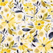 Hecho Para Ser Abeja Hojas Florales S&uacute;per Suave Y Acogedor