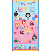 Tela con fiesta de ni&ntilde;as Girl Friends