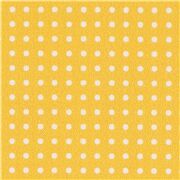 Golden Yellow Polka Dot Regular Pattern