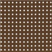Warm Brown Polka Dot Regular Pattern
