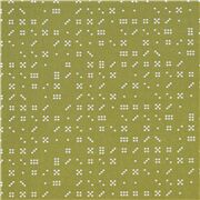 Puntos De Domin&oacute; Sobre Verde