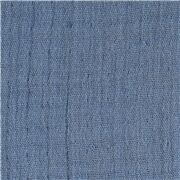 Bamboo Blend Blue Double gauze