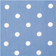 Blue Large Regular Polka Dot