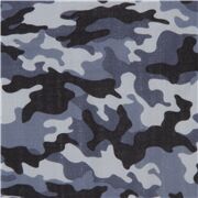 tela de camuflaje gasa doble en gris azulado