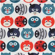 Caritas De Animales En C&iacute;rculos Stretch