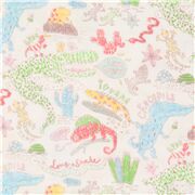 Boceto Divertido E Infantil De Reptiles, Serpientes, Lagartos