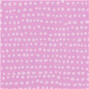Bubblegum Pink Moonscape Basic Irregular Dots