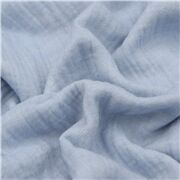 Blue Double Gauze