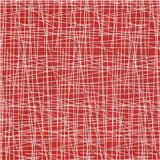 Scibbled Checkers Lines Red