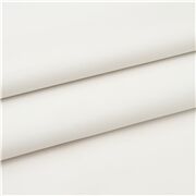 Piel sint&eacute;tica de vinilo tela Ekokuir cuero artificial blanco