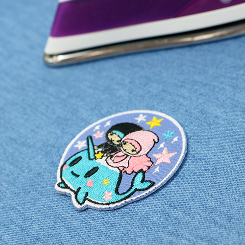 Toppa Adesiva Da Stirare Tokidoki x Little Twin Stars 2