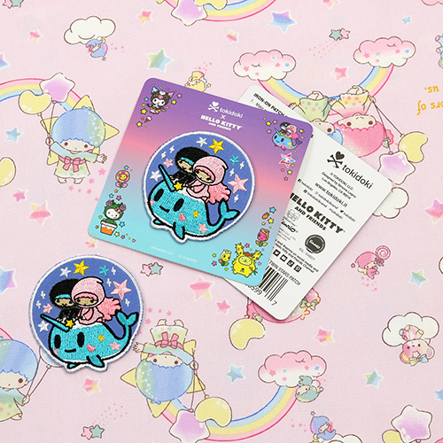 Toppa Adesiva Da Stirare Tokidoki x Little Twin Stars 4