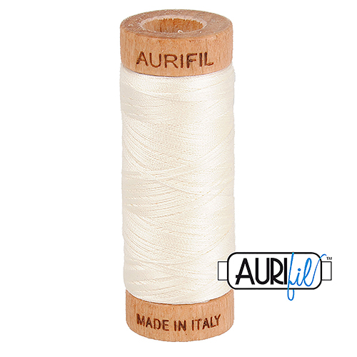 80wt Petite Bobine Craie 2026 Fil De Coton