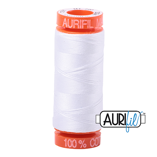 50wt Petite Bobine Blanc Brillant 2024 Fil De Coton