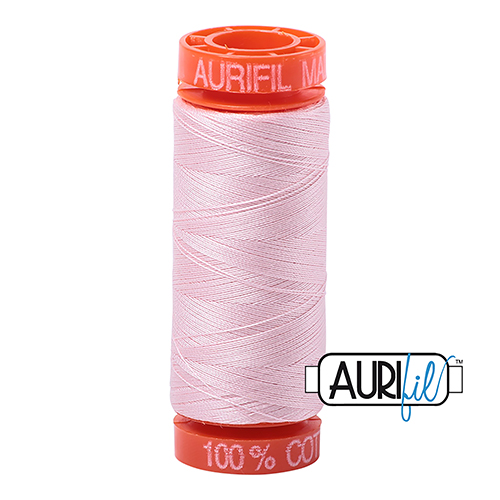 Petite Bobine 50wt Rose Ple 2410 Fil De Coton