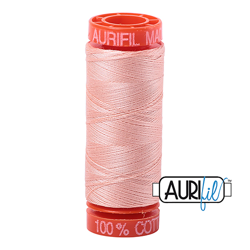 Carrete Pequeño 50WT Blush 2420 Hilo De Algodón