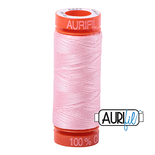 50wt Petite Bobine Rose Bébé 2423 Fil De Coton