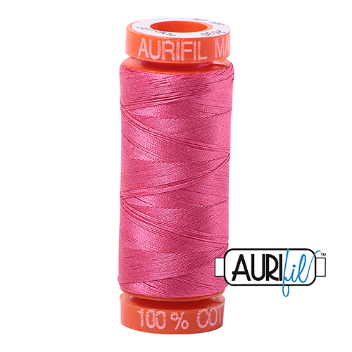 50wt Kleine Spule Blütenrosa 2530 Baumwollfaden