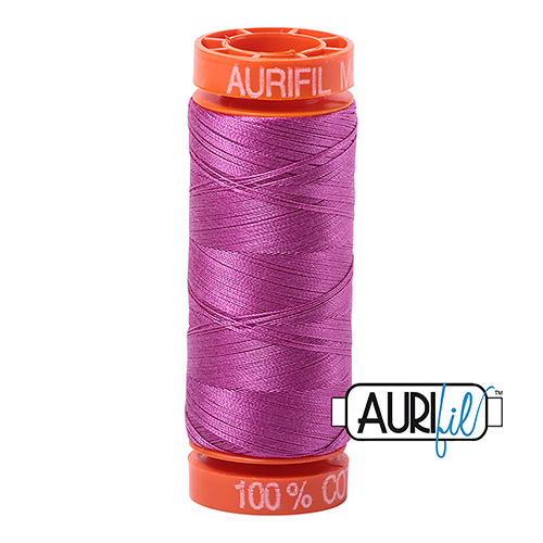 50WT Kleine Spule Magenta 2535 Baumwollfaden