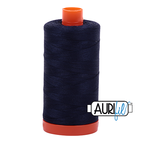 50wt Groe Spule Dunkelblau 2785 Baumwollfaden von Aurifil