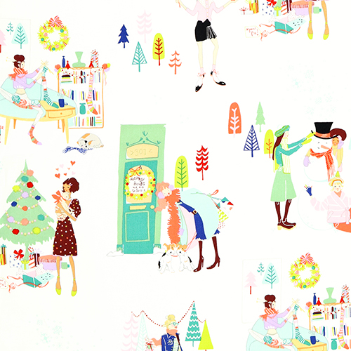Modische Saison Weihnachtsmode fr Menschen Stoff von Alexander Henry