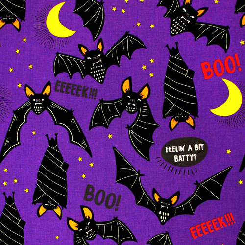 ¡Bu! ¡Murciélagos! Halloween Eek Texto