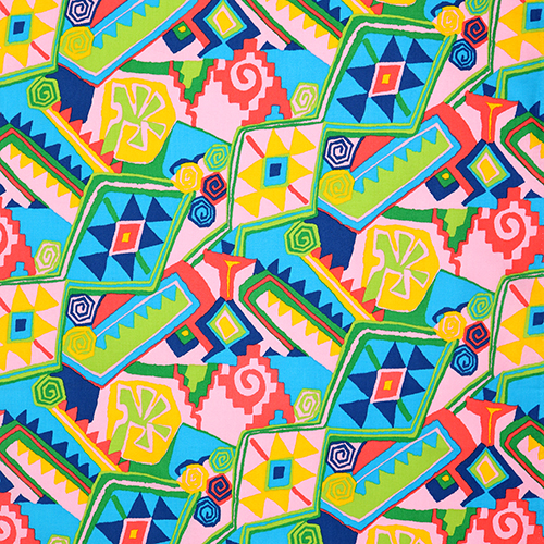 Aztekischer Folklore In Blau 4