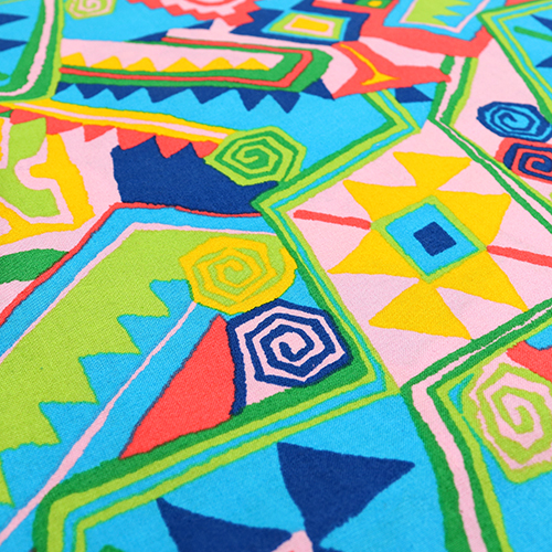 Aztekischer Folklore In Blau 5