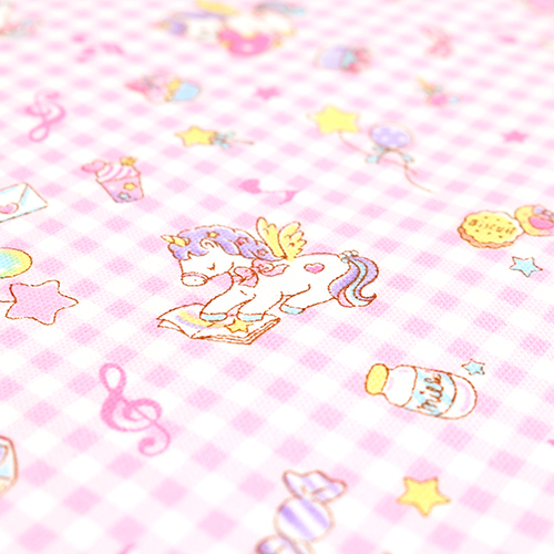 Unicorn Gingham Music Sweet Treats 5