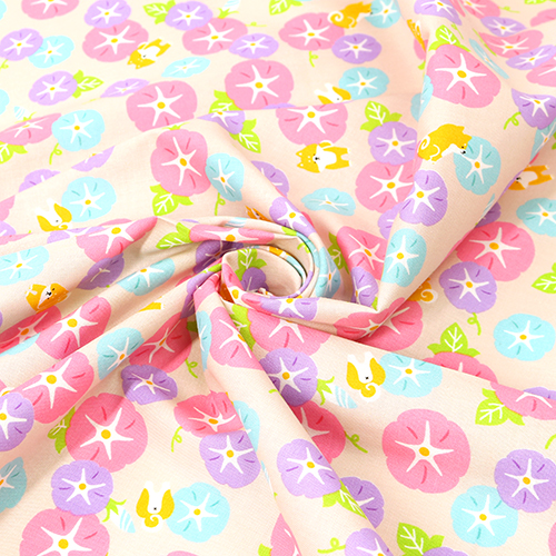 Kawaii Shiba Inu Hund Blumenranken Kreise 2