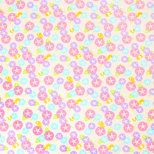Kawaii Shiba Inu Hund Blumenranken Kreise 4