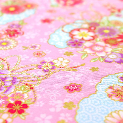 Delicato Fiore Di Sakura Shibori Oro 5